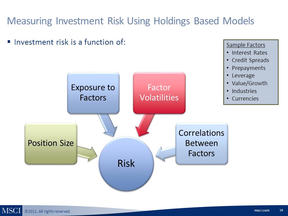 risk factor based investing